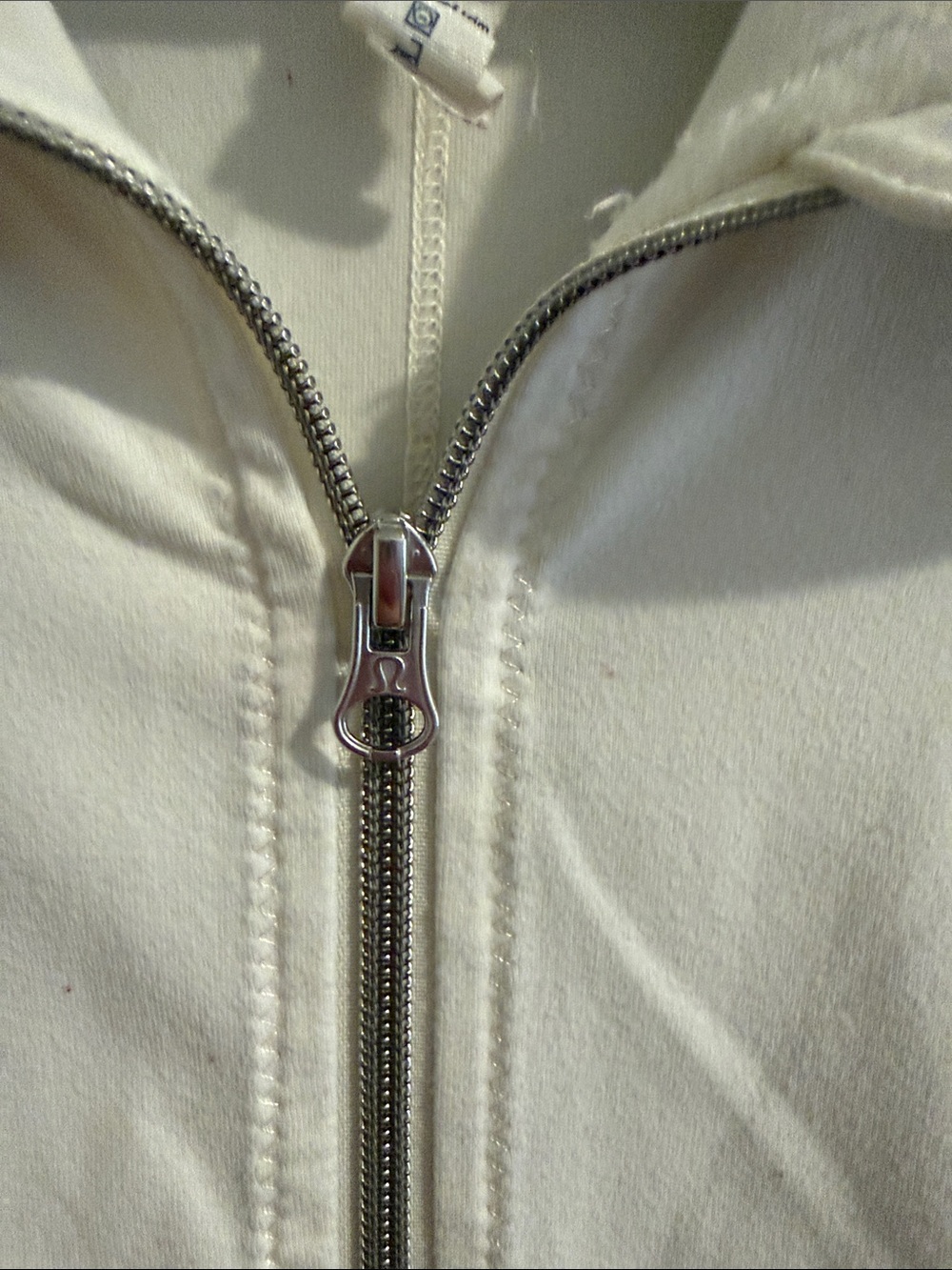 lululemon athletica White Full-Zip Utility Jacket with Stand Collar - Picture 4 of 11